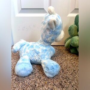 Aurora Ebba Loppy Giraffe Plush Stuffed Animal with Rattle for Baby